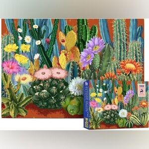 SALE!!! Antelope Whisper of Cactus by Lynn Weilin 1000 Piece Jigsaw Puzzle